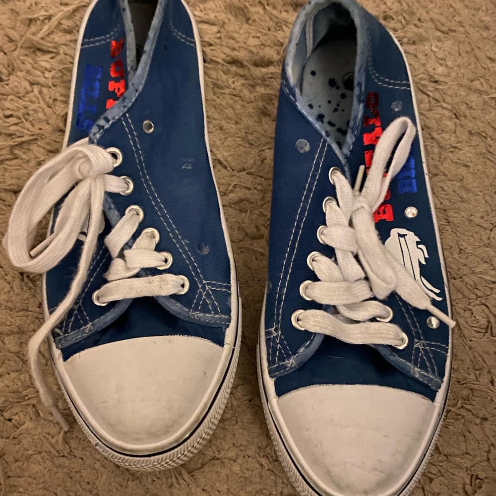 Buffalo Bills Canvas Shoes